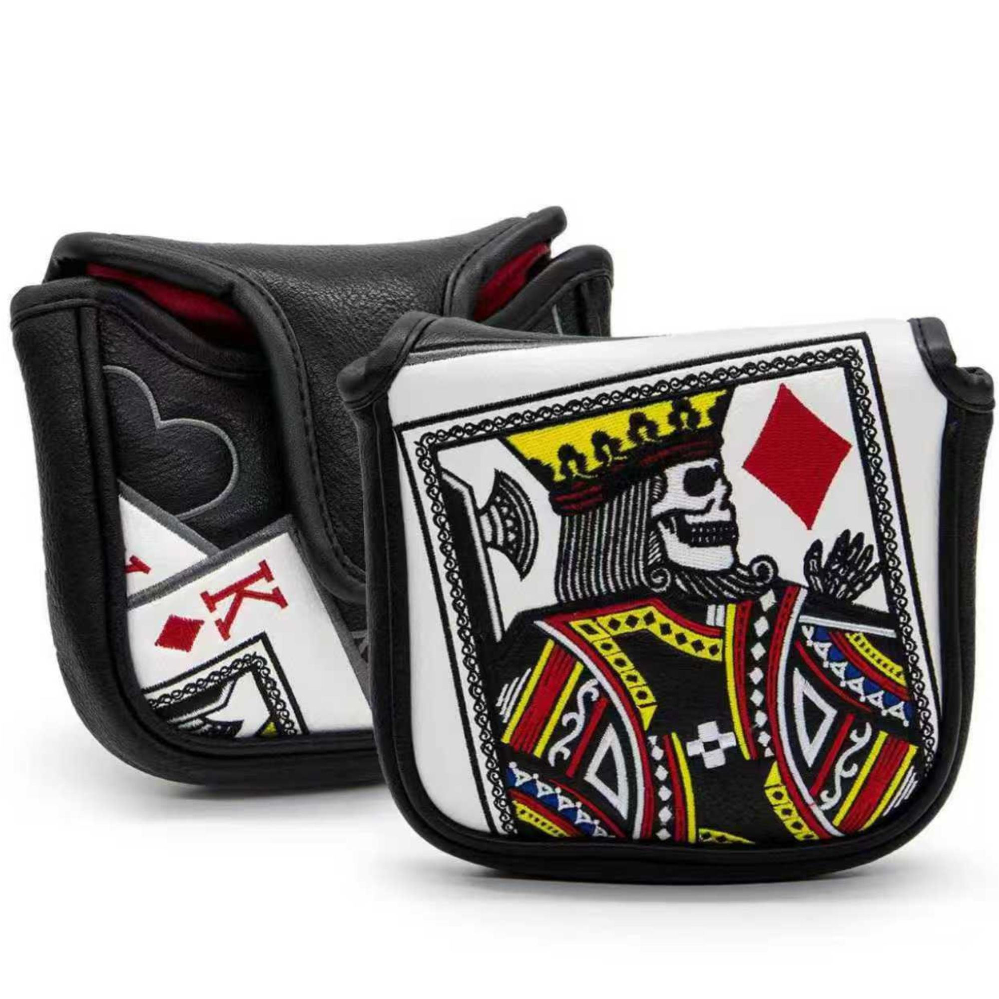 Golf Putter - King Of Hearts Putter maillet brodé