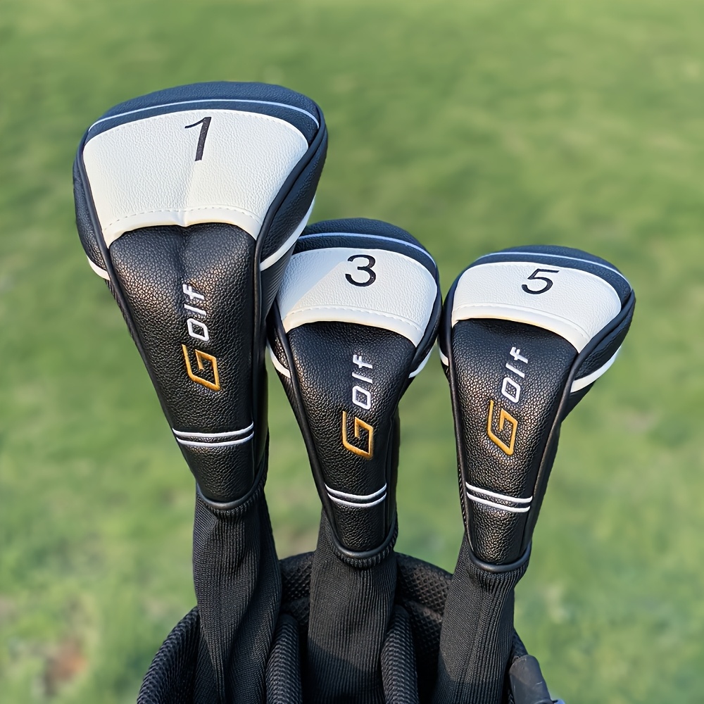 Golf Clubs - 1 pièce/3 pièces de housses de