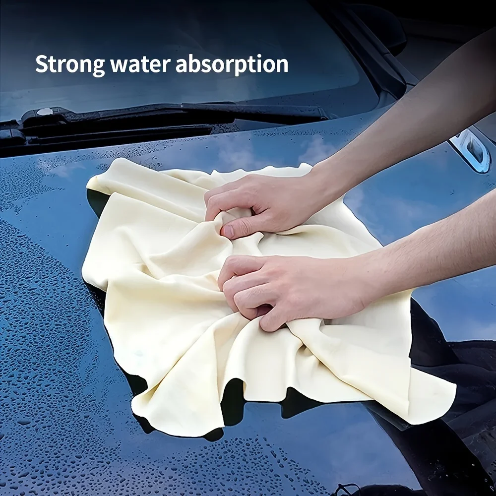 Golf Towel - Chamois naturel peau soin de voiture