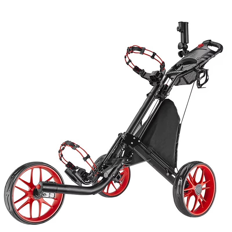 Chariot de golf pliable à 4 ro - Golf Umbrella avis et prix